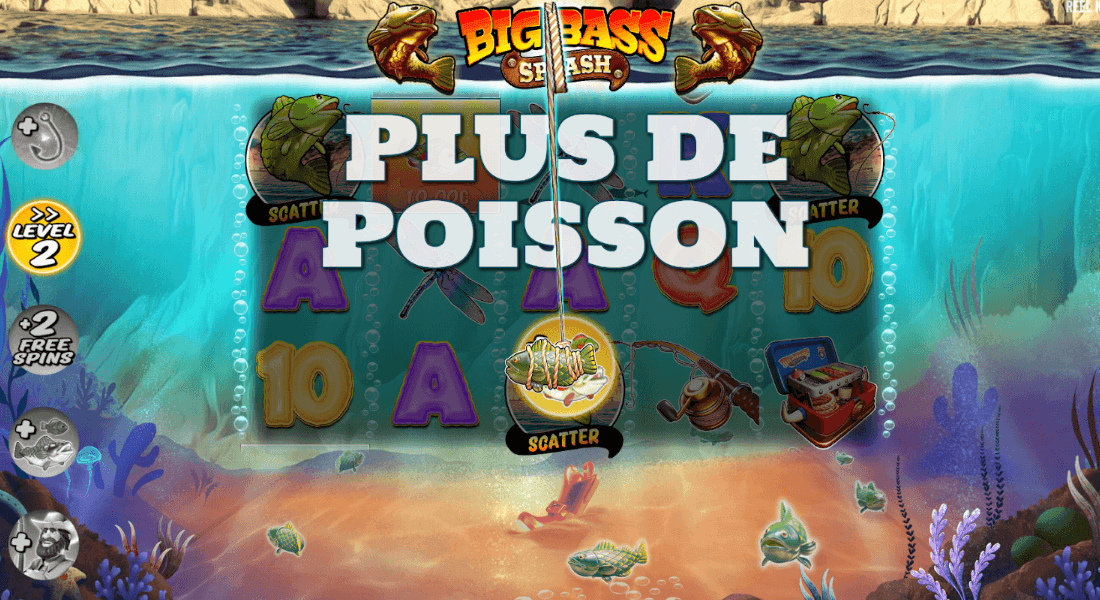 Big Bass Splash Scatter Symbole